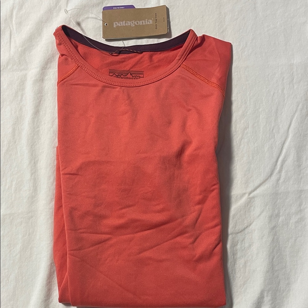 Patagonia girls cap  crew Size L12